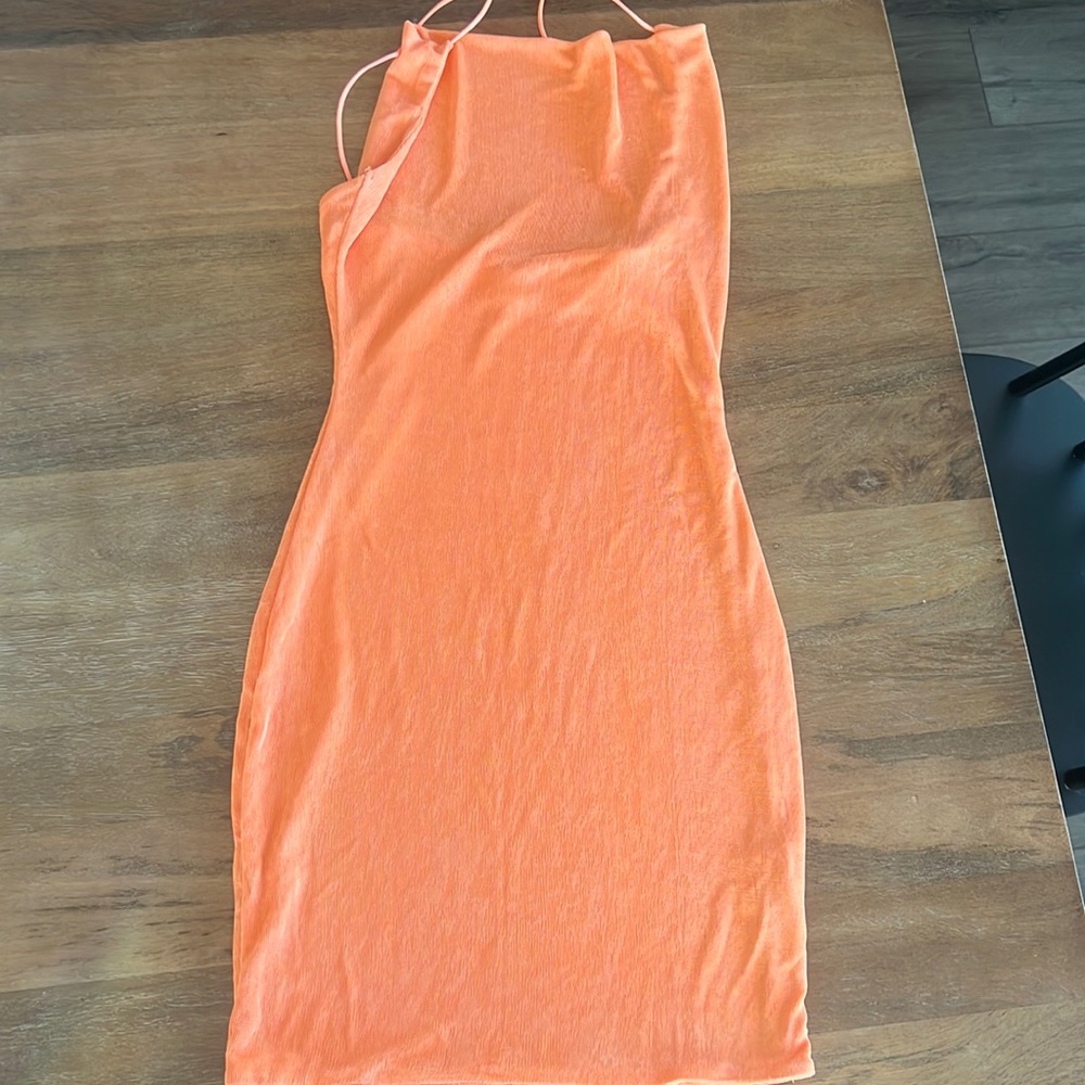 Hello Molly spread love dress in orange